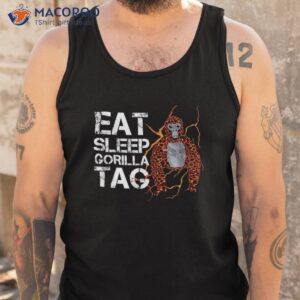 eat sleep gorilla tag shirt tank top