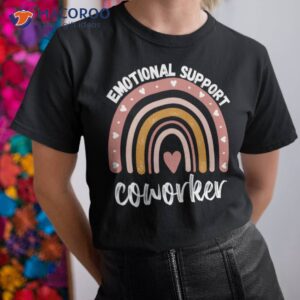 Emotional Support Coworker T-Shirt, Cute St Patricks Day Gifts
