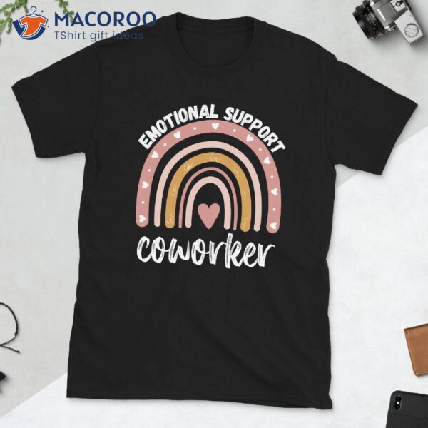 Emotional Support Coworker T-Shirt, Cute St Patricks Day Gifts