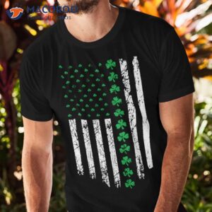 Flag American T-Shirt Saint Patty’s Day Gifts