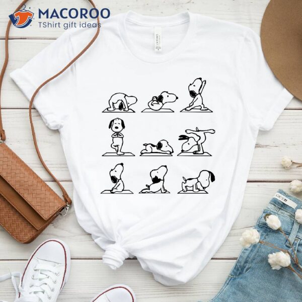 Funny Yoga Snoopy T-Shirt