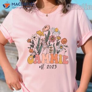 gammie grandma est 2023 t shirt great mothers day gift 2