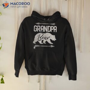 grandpa bear funny father s day gift shirt hoodie