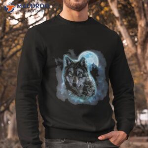 grey wolf hunting ground shirt sweatshirt