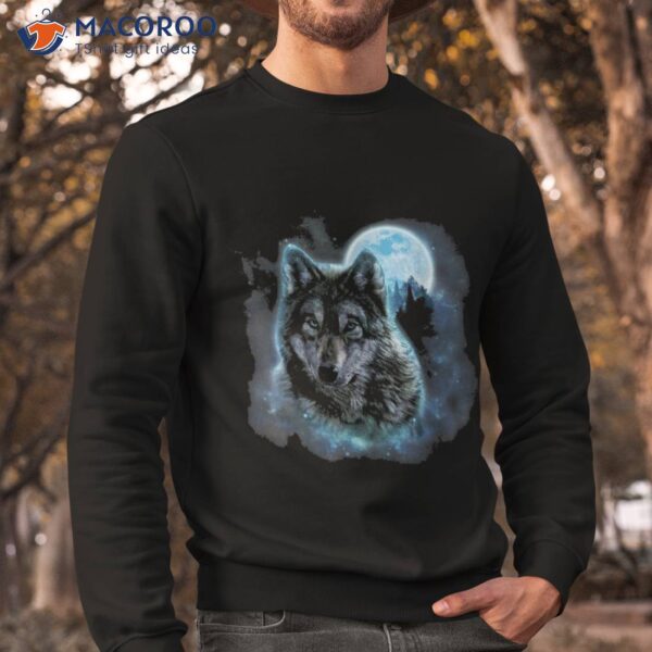 Grey Wolf Hunting Ground Shirt