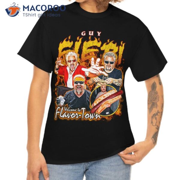 Guy Fieri Welcome To Flavortown T-Shirt