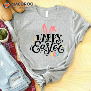 happy cute easter day bunny t shirt 1