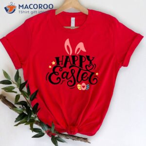 happy cute easter day bunny t shirt 3