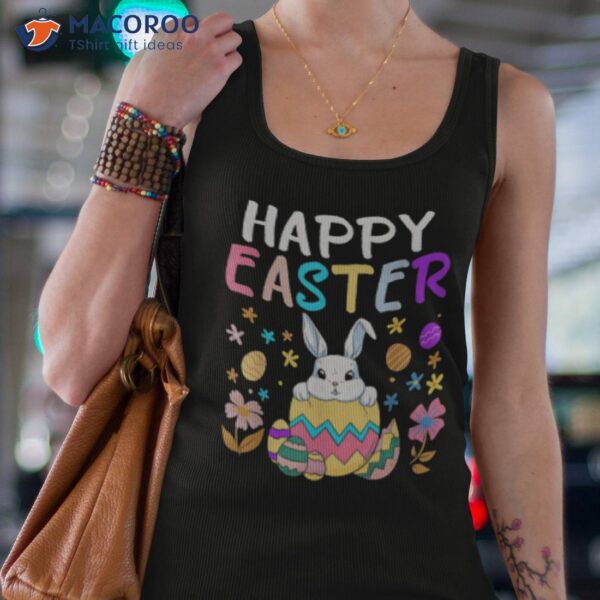 Happy Easter Day Rabbit Bunny Tank Top