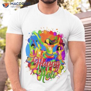 happy holi t shirt men