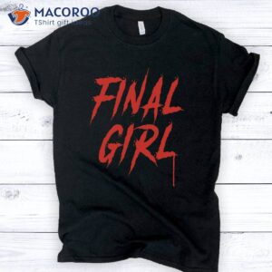 Horror Movie Final Girl T-Shirt