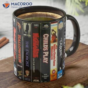 horror vhs cup coffee mug 2