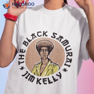 jim kelly black samurai enter the dragon vintage t shirt 2