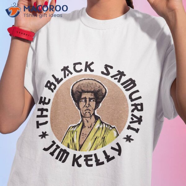 Jim Kelly Black Samurai Enter The Dragon Vintage T-Shirt