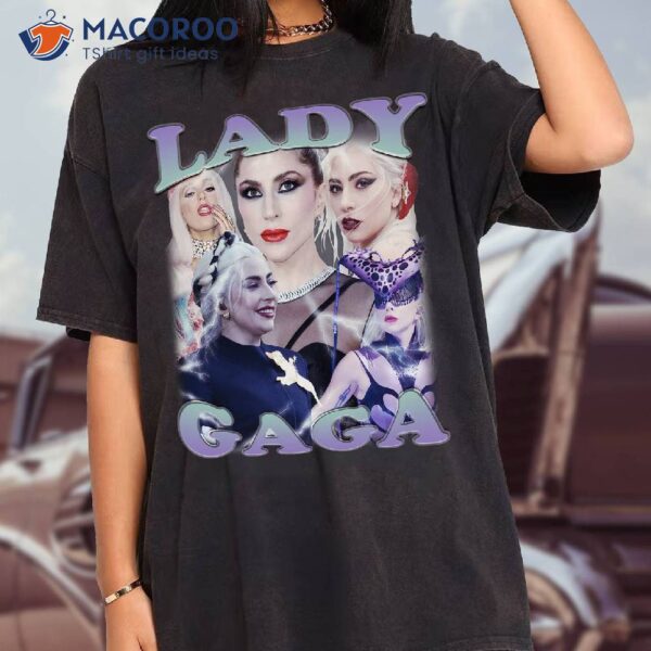 Lady Gaga Bootleg Singer Vintage 90s Retro T-Shirt