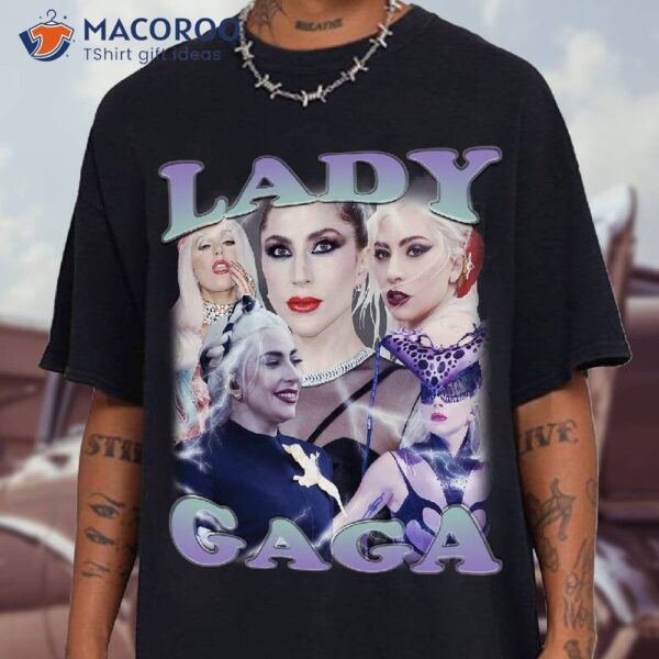 Lady Gaga Bootleg Singer Vintage 90s Retro T-Shirt