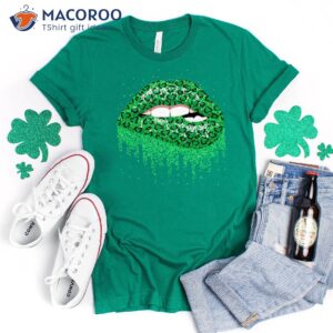 leopard lip t shirt st patricks day craft kits 2