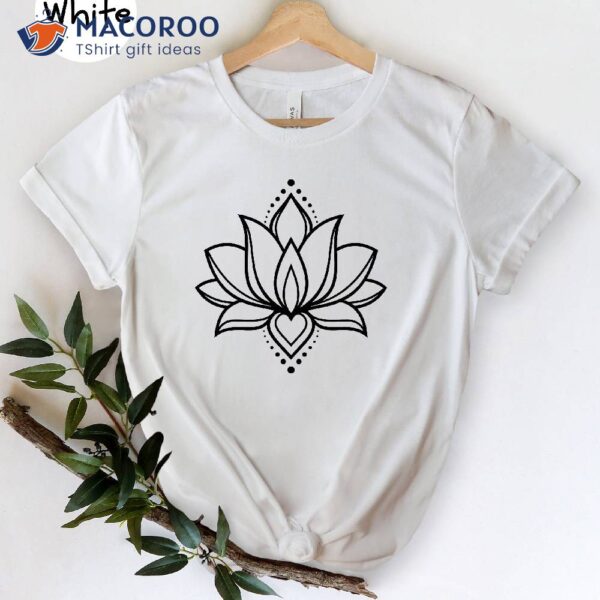 Lotus Flower Namaste T-Shirt