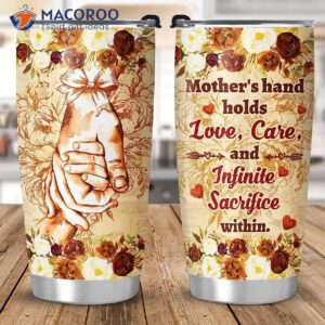 mama bear strong as a mother stainless steel tumbler 0