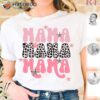 Mama Cheetah Mama T-Shirt For Motheayr’s Day