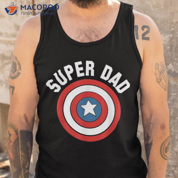 Marvel Father’s Day Super Dad  Shirt, Funny Fathers Day Gifts