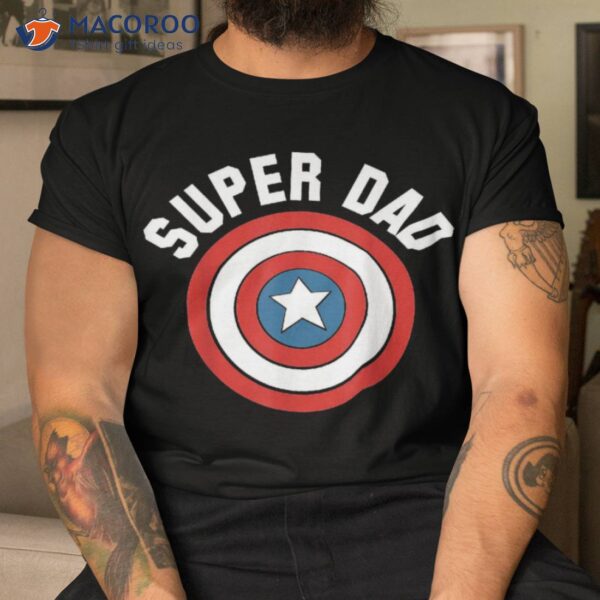 Marvel Father’s Day Super Dad  Shirt, Funny Fathers Day Gifts