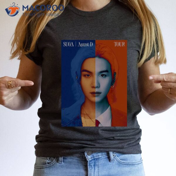 Min Yoongi Agust D World Tour T-Shirt