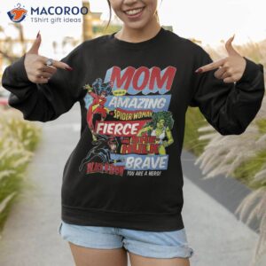 mom amazing marvel vintage retro shirt sweatshirt