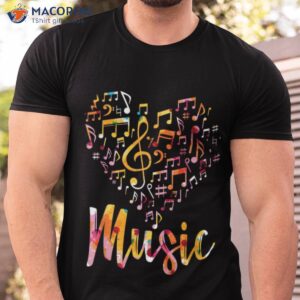 musician gift musical instrument music notes treble clef t shirt men 1