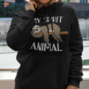 my spirit animal wolverines sloth shirt hoodie