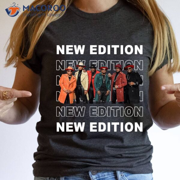 New Edition Band Music New Edition Legacy Tour 2023 T-Shirt