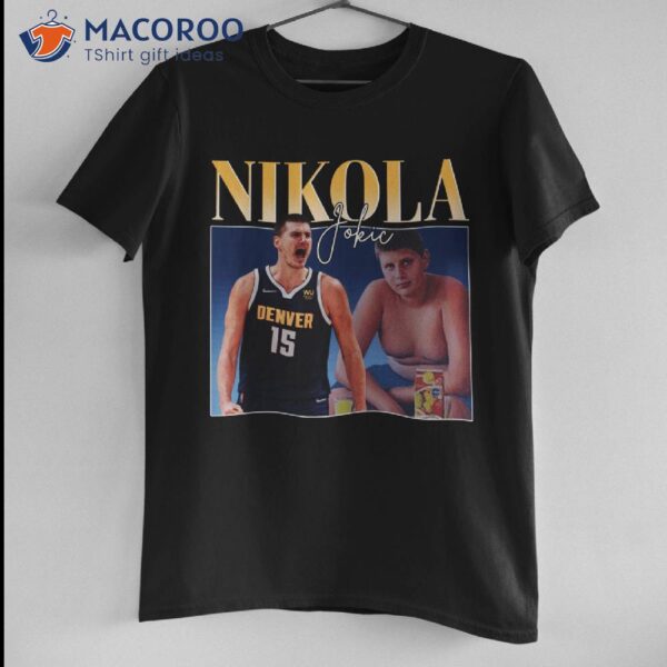 Nikola Jokic Vintage Retro 90s T-Shirt