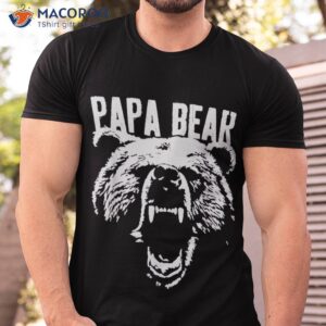 papa bear family bear shirts men