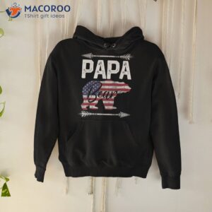 papa bear shirt american flag 4th of july father s day gift dad hoodie