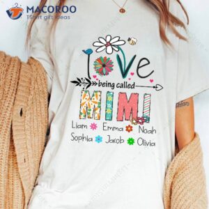 personalized custom name love being called mimi t shirt 1