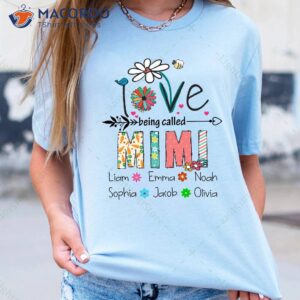 personalized custom name love being called mimi t shirt 2