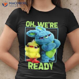 pixar toy story 4 ducky bunny oh t shirt women cool