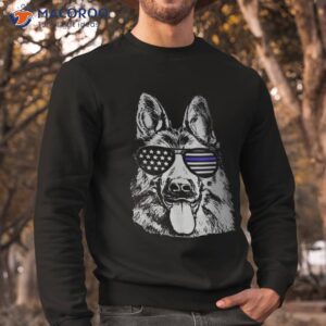 Police Dog Thin Blue Line Gift Shirt 2 police dog thin blue line gift shirt sweatshirt