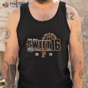 princeton tigers sweet 16 2023 march madness basketball shirt tank top