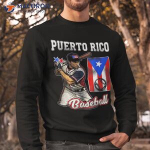 puerto rico baseball shirt sweatshirt