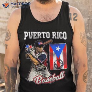 puerto rico baseball shirt tank top