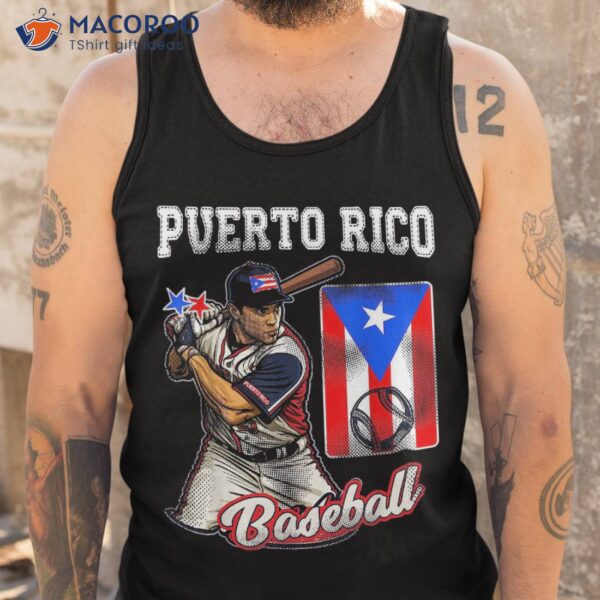 Puerto Rico Baseball Shirt