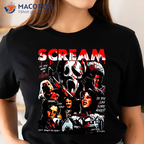 Retro 90s Scream Movie T-Shirt