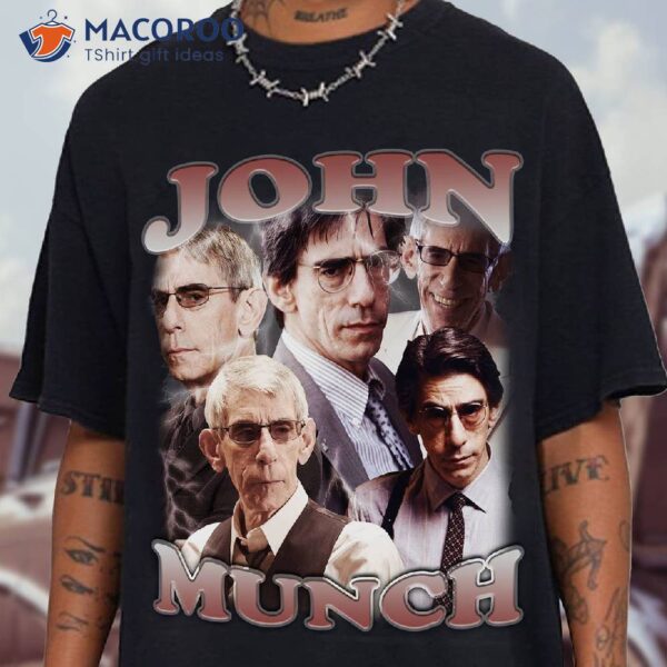 Retro John Munch Homage T-Shirt