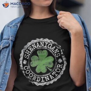 shenanigans coordinator saint patty s day gifts t shirt women 02