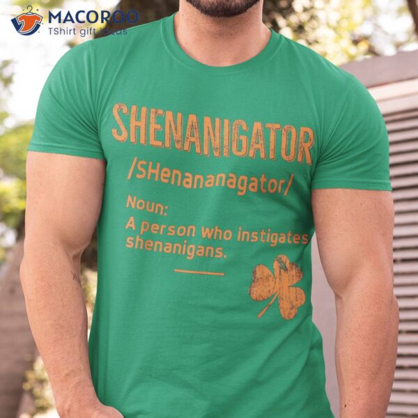 Shenanigator Funny St Patrick’s Day Gifts T-Shirt