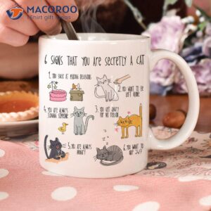Six Signs That You Are Secretly A Cat Coffee Mug