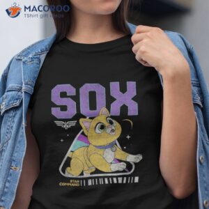 Sox Star Command Cat Pixar Lightyear Shirt