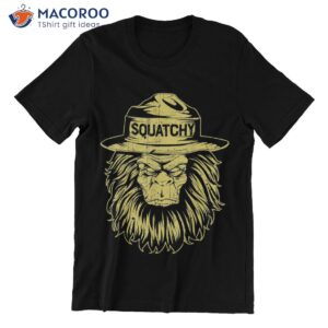 squatchy smokey the bear t shirts vintage t shirt