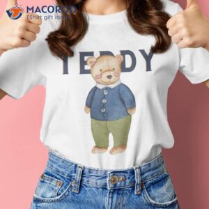 teddy comfort colors teddy bear t shirt 0